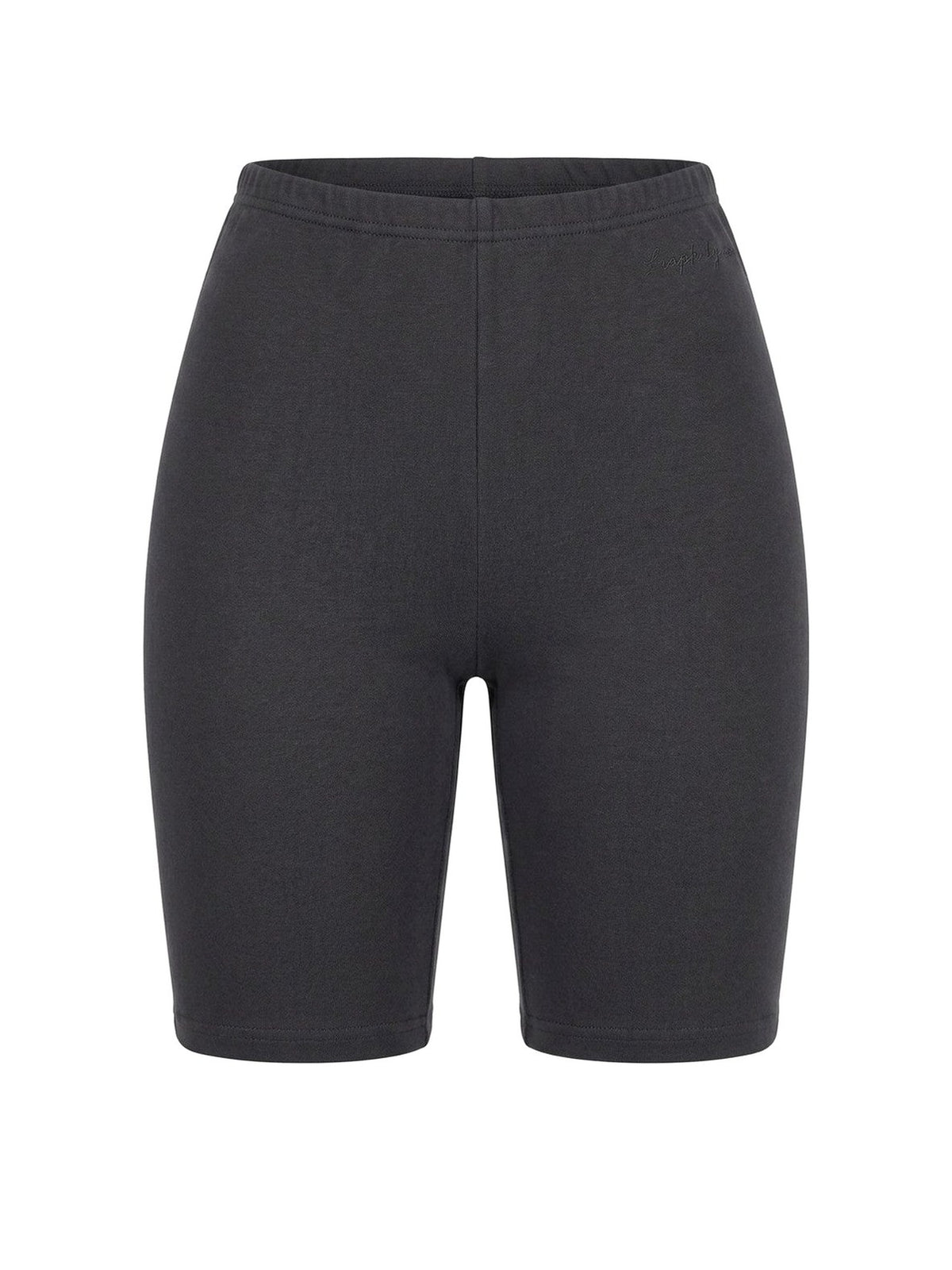 Bike Shorts TERRI — Graphite — WOOGEE