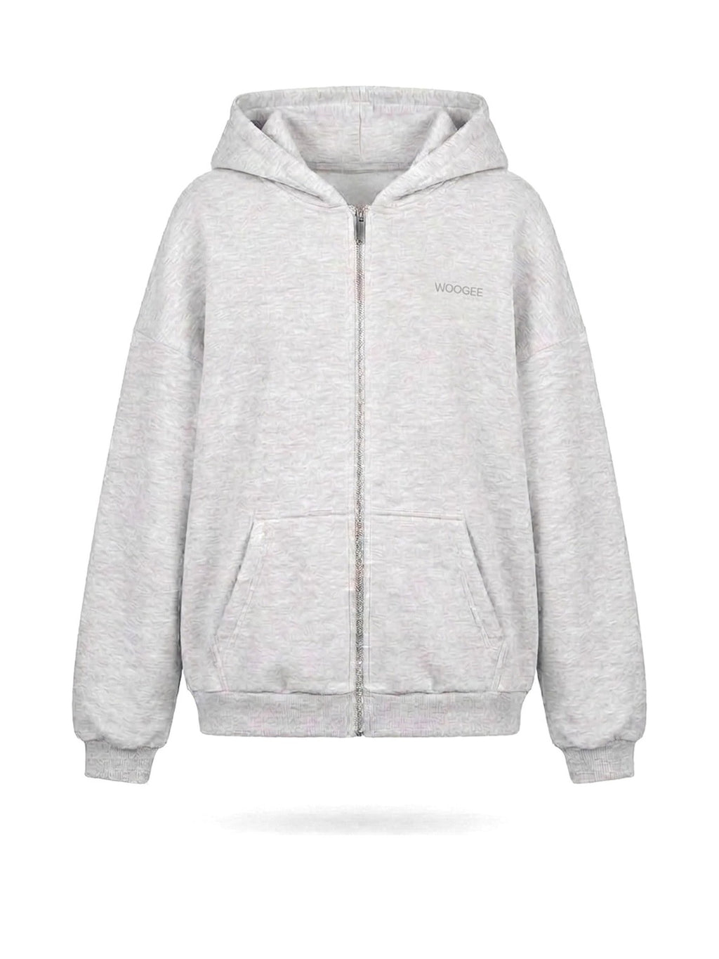 Hoodie MOVE — Grey Melange