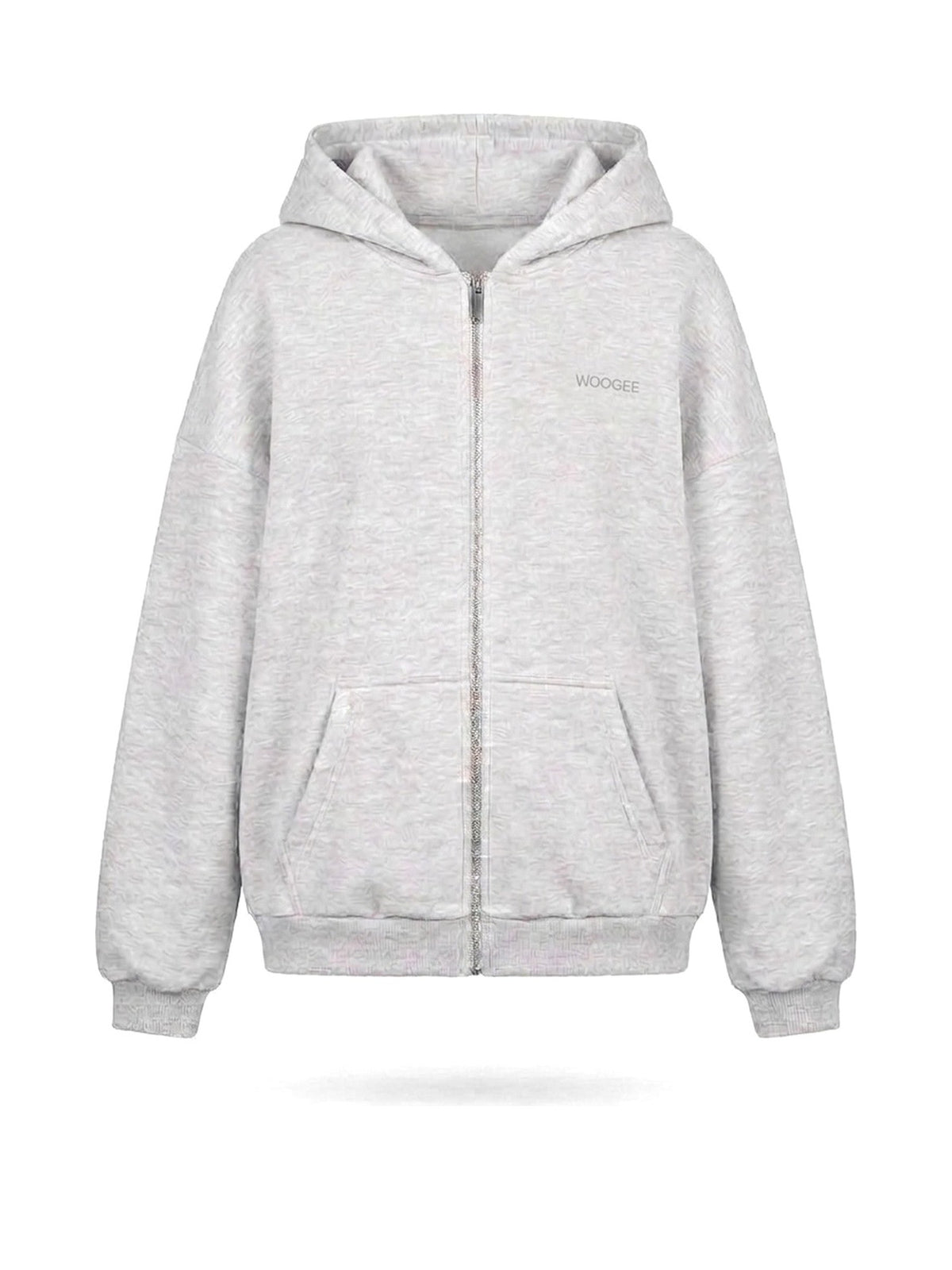 Hoodie MOVE — Grey Melange