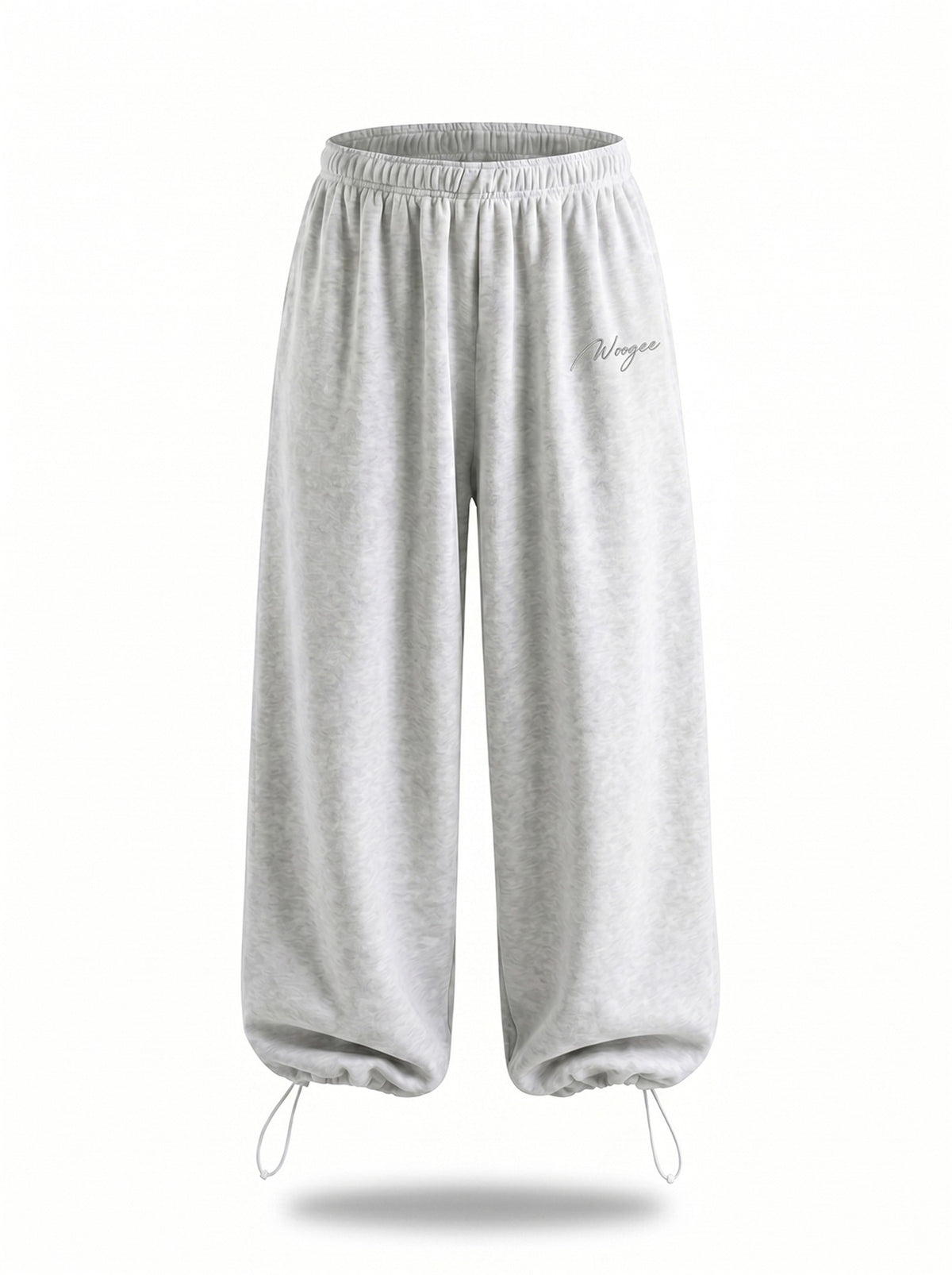 Pants BAGGY Winter — Grey Melange — WOOGEE