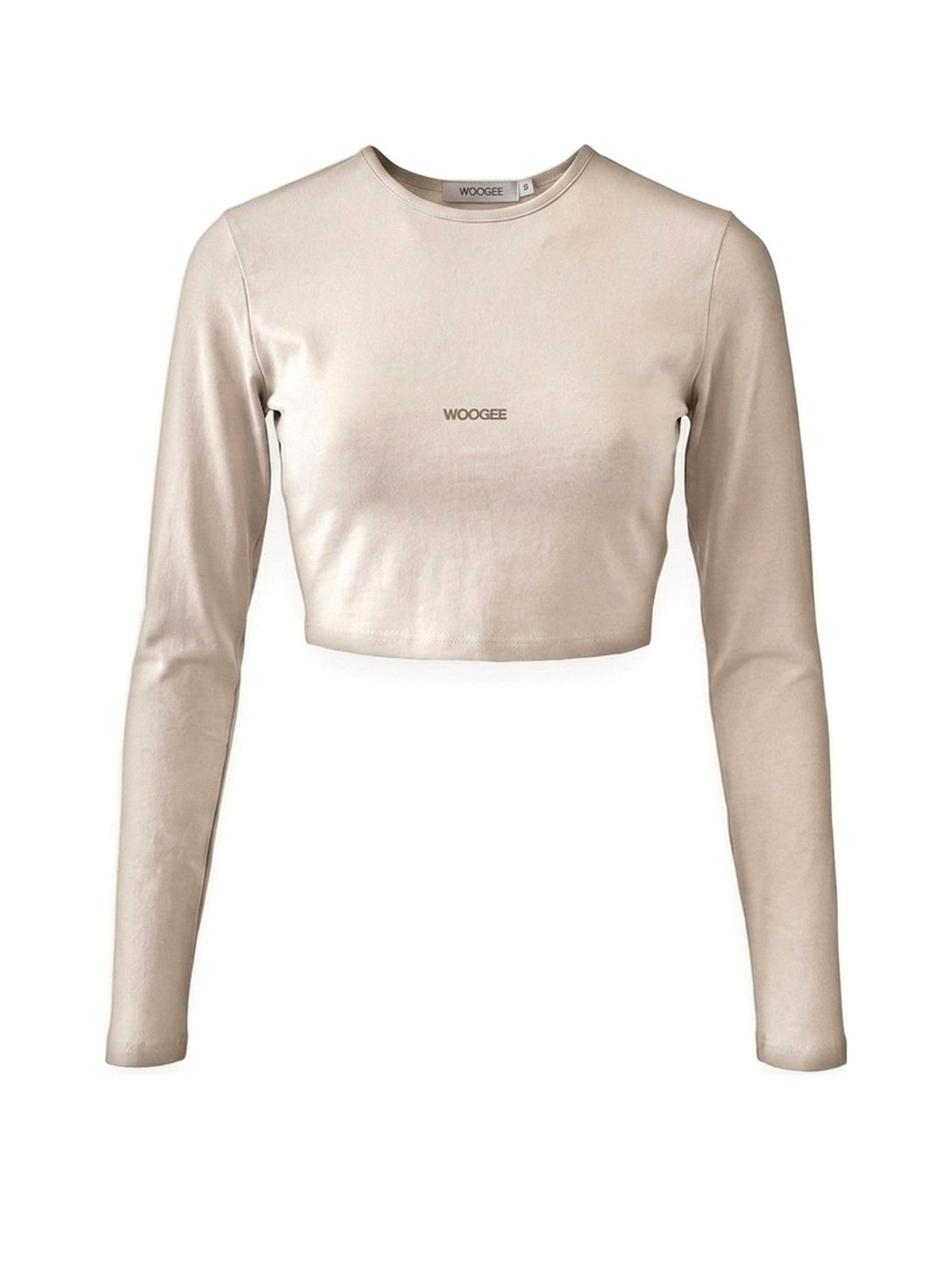 Crop Longsleeve LOUNGE · Cream