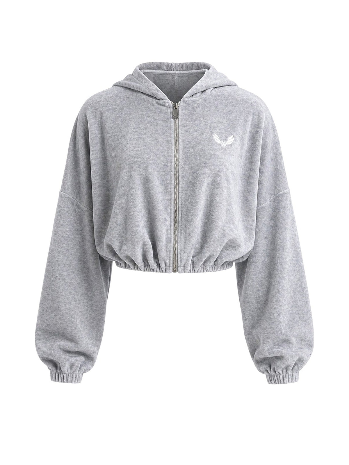 Hoodie ZIP SOFTNESS — Ash