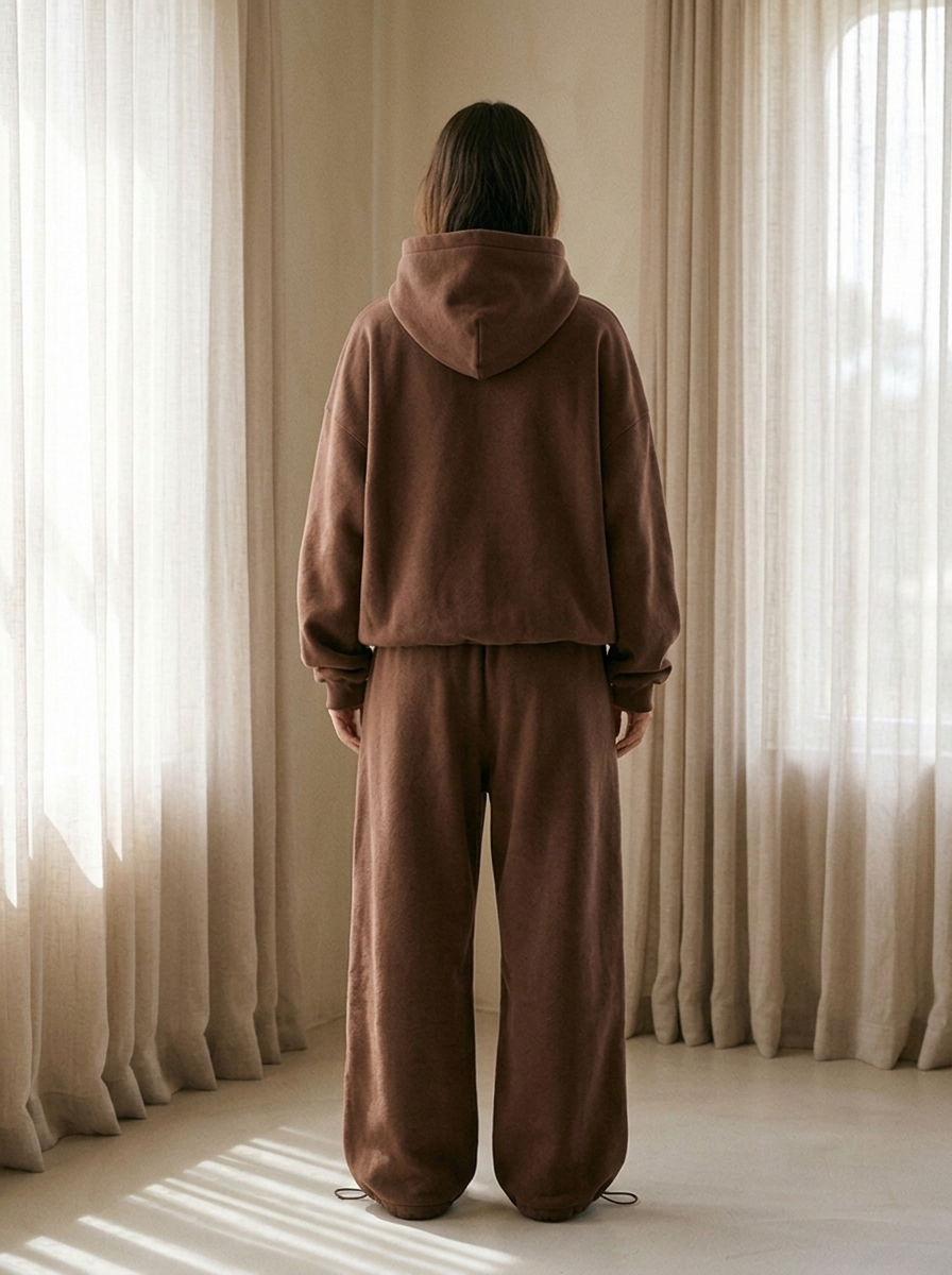 SOFTNESS Oversized Set — Chocolate · Предзаказ — WOOGEE