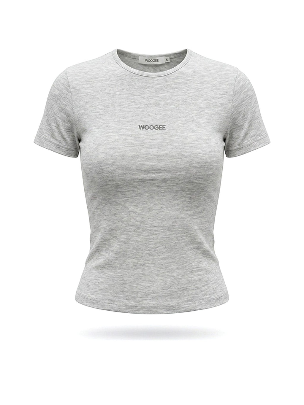 T-shirt "LOUNGE" — Grey Melange