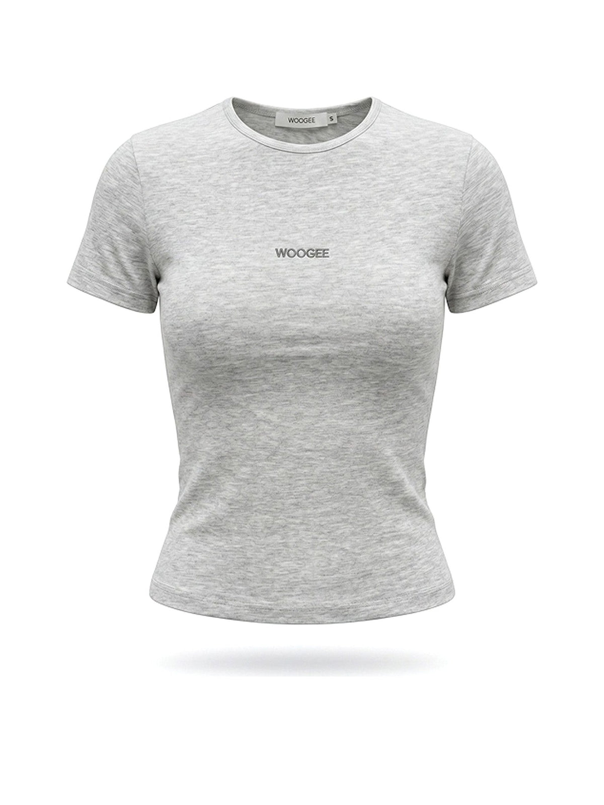 T-shirt "LOUNGE" — Grey Melange