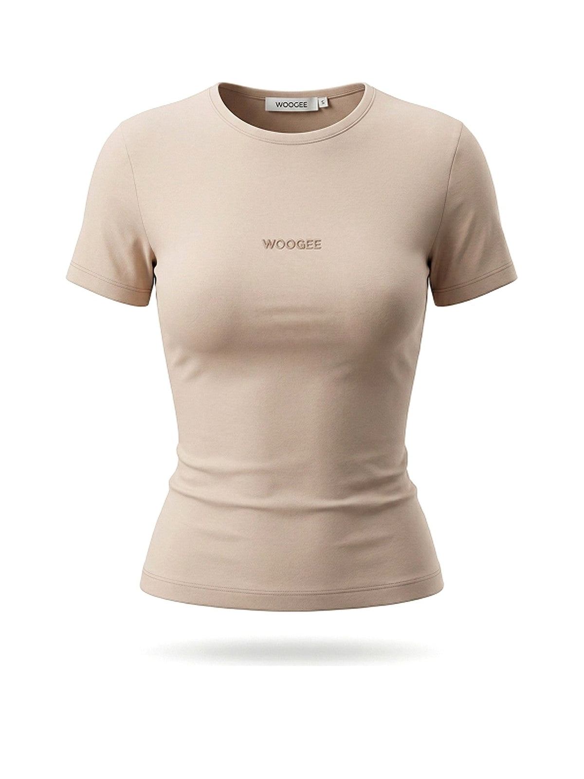 T-shirt "LOUNGE" · Nude